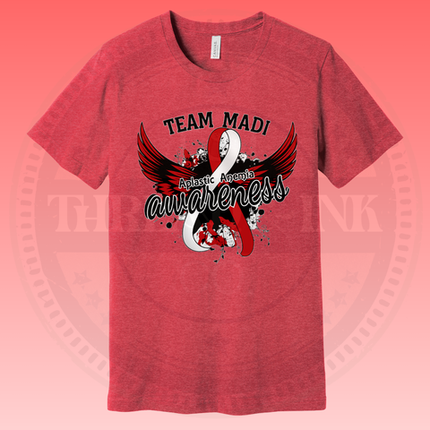 #MadiTheBaddie Fundraiser Tee [Design Option 2]