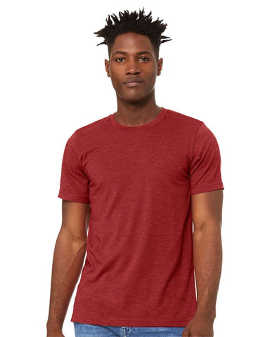 Heather Canvas Red Little Sprouts Tee
