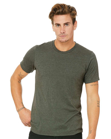 Heather Military Green Little Sprouts Tee