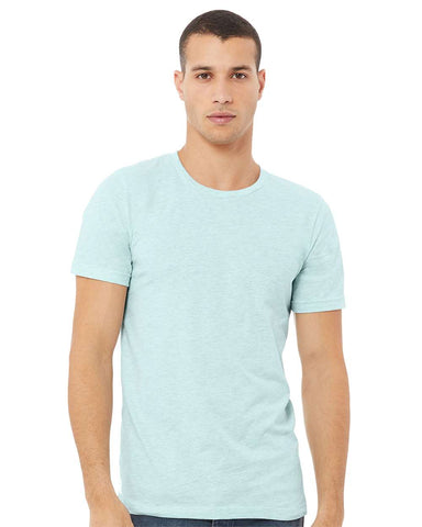 Heather Prism Ice Blue Little Sprouts Tee