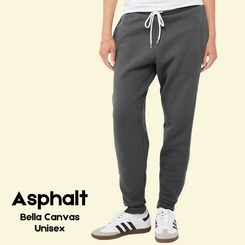 Asphalt Jogger Sweatpants - Bella Canvas - Unisex