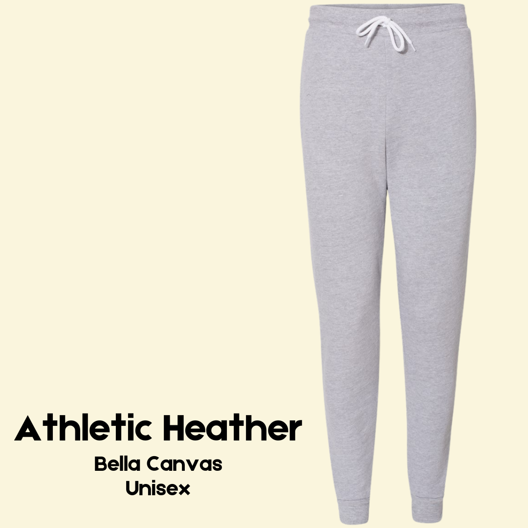 Athletic Heather Jogger Sweatpants - Bella Canvas - Unisex
