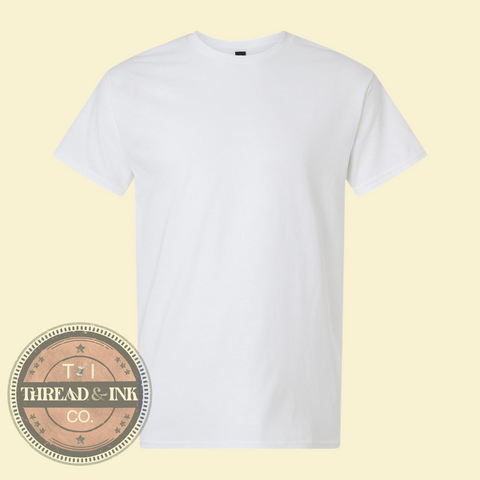 100% Light Cotton Unisex Gildan Adult Tee