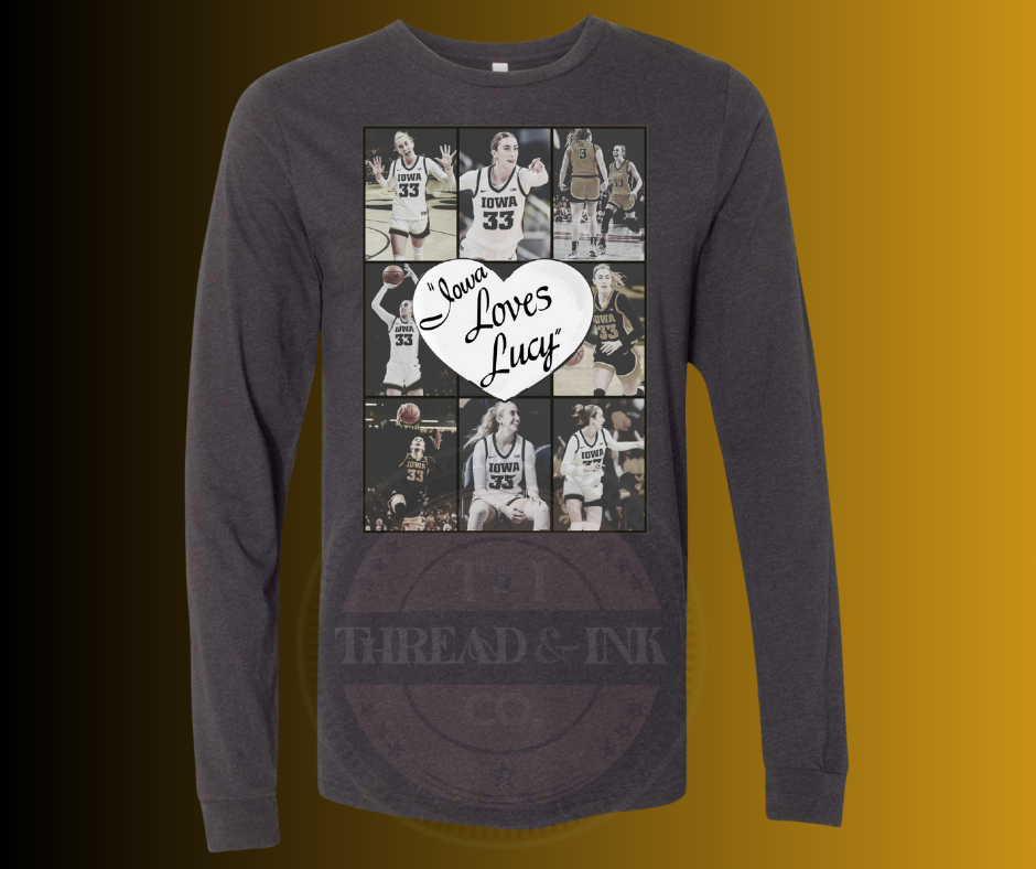I Love Lucy Iowa Women's Basketball