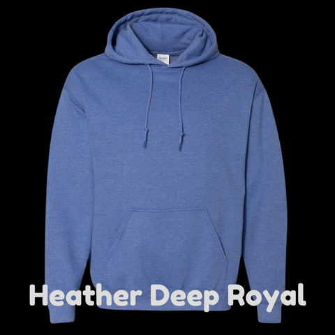 Heather Deep Royal Little Sprouts Hoodie