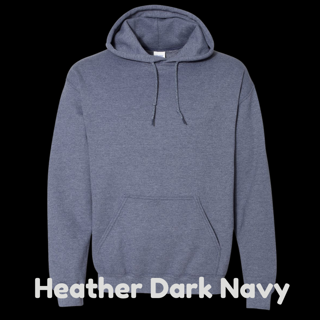 Heather Dark Navy Little Sprouts Hoodie