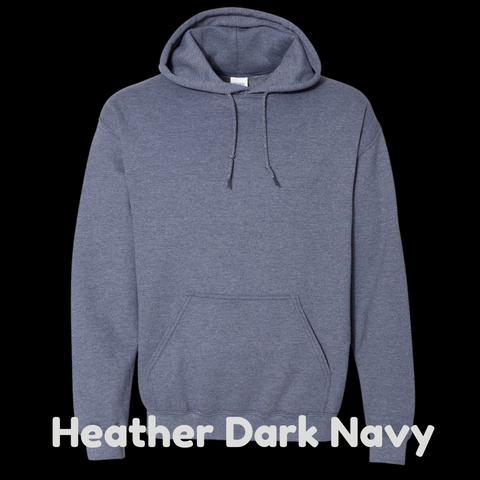 Heather Dark Navy Little Sprouts Hoodie