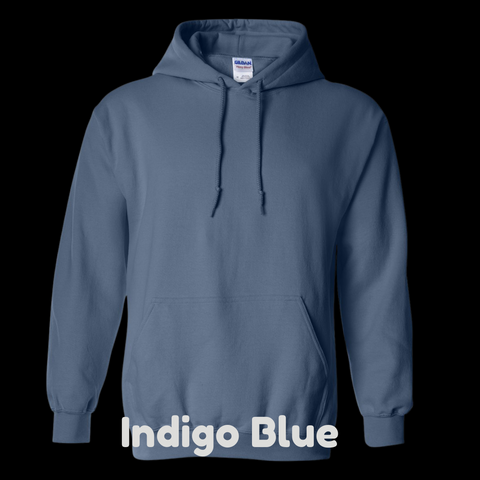 Indigo Blue Little Sprouts Hoodie