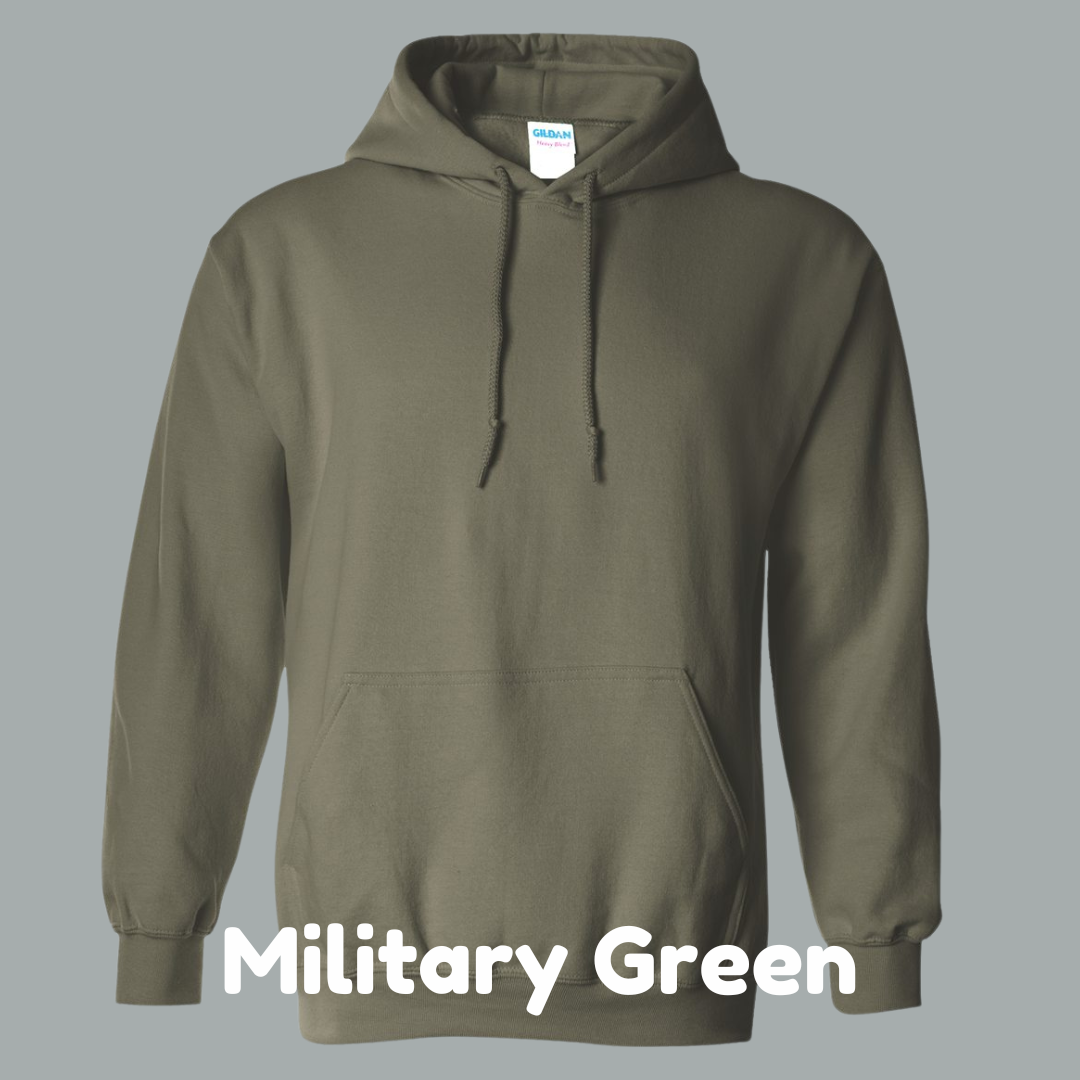 Military Green Little Sprouts Hoodie