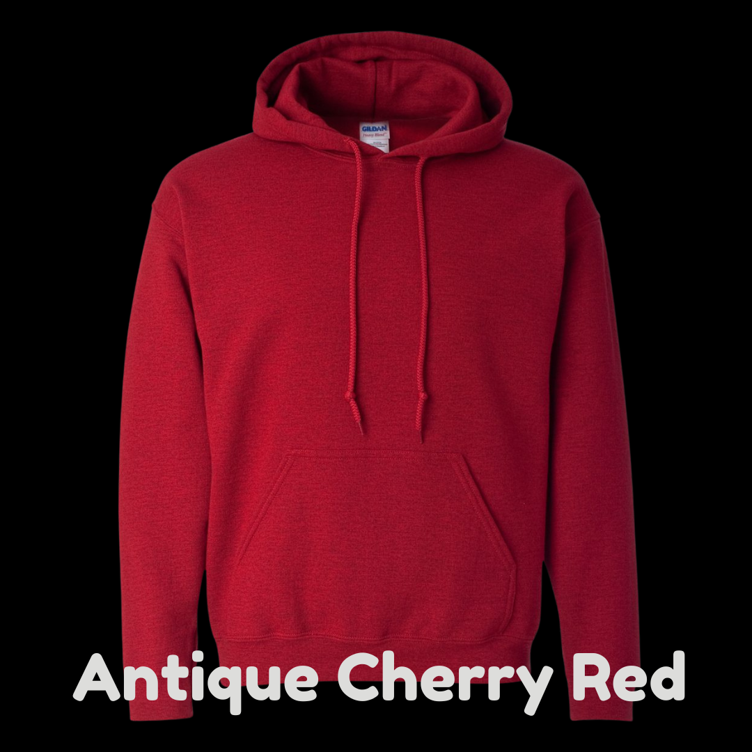 Antique Cherry Red Little Sprouts Hoodie