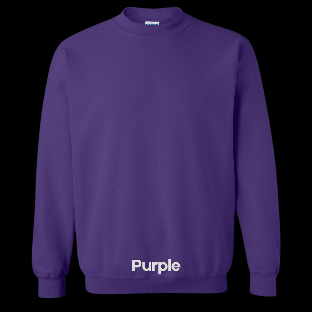 Purple Little Sprouts Gildan Crewneck
