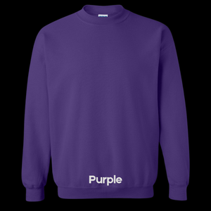 Purple Little Sprouts Gildan Crewneck