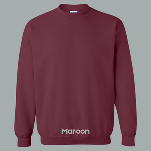 Maroon Little Sprouts Gildan Crewneck