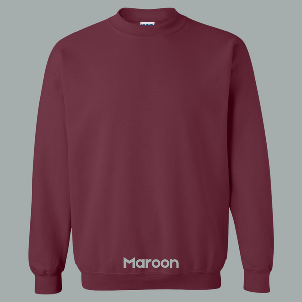 Maroon Little Sprouts Gildan Crewneck