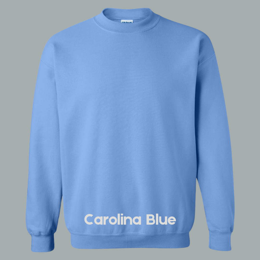 Carolina Blue Little Sprouts Gildan Crewneck