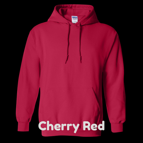 Cherry Red Little Sprouts Hoodie