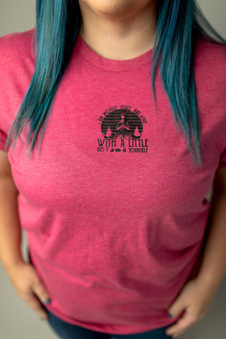I'm Mostly Peace and Love Tee