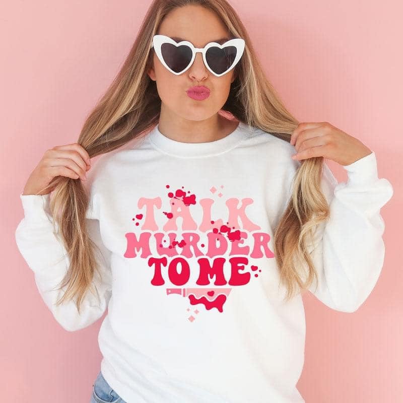 Talk Murder to Me Long Sleeve Tee