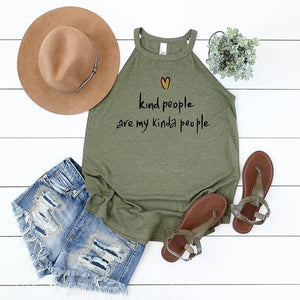 Kind People are My Kinda people - Rocker Tank