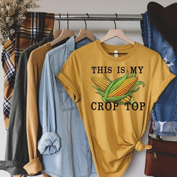 This is My Crop Top - Tee