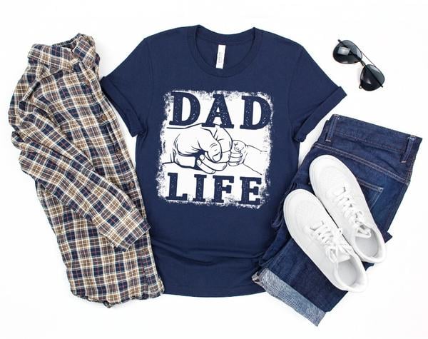 Fist Pump Dad Life - Tee