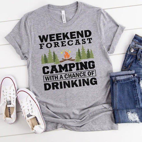 Weekend Forecast; Camping - Tee
