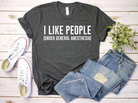 I Like People Tee