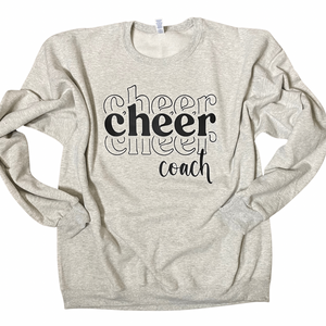 Cheer Cheer Cheer Coach Sweatshirt