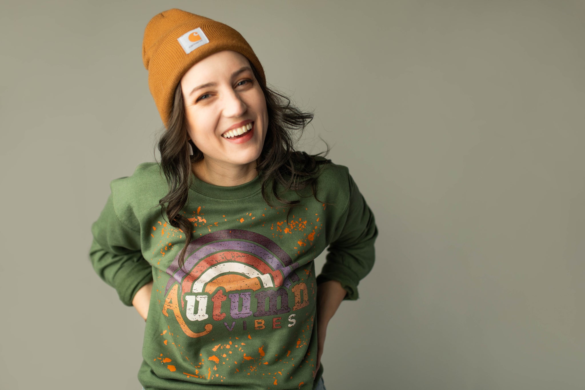 Retro Autumn Vibes Sweatshirt