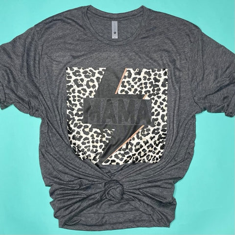 Snow Leopard Mama Top