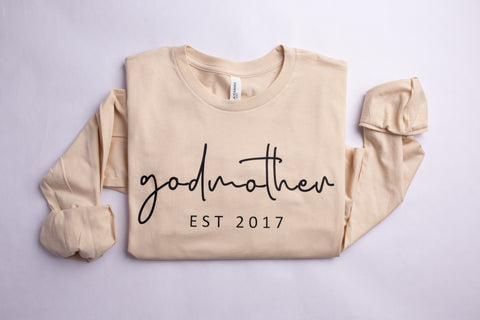 Godmother EST 2017 Tee