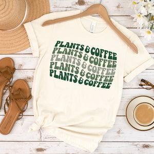 Plants & Coffee Tee
