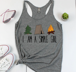 I'm a Simple Girl Tank