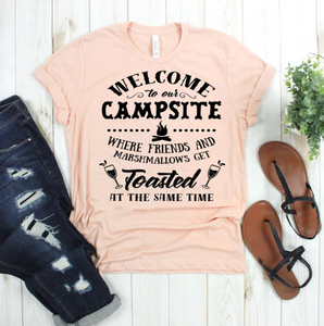 Welcome to the Campsite Tee