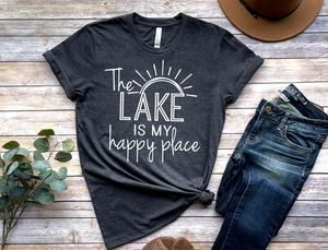 The Lake is my Happy Place Tee