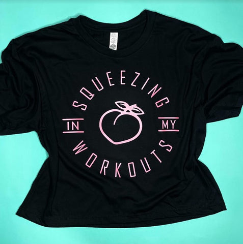 Squeezing in my Workouts Crop Top
