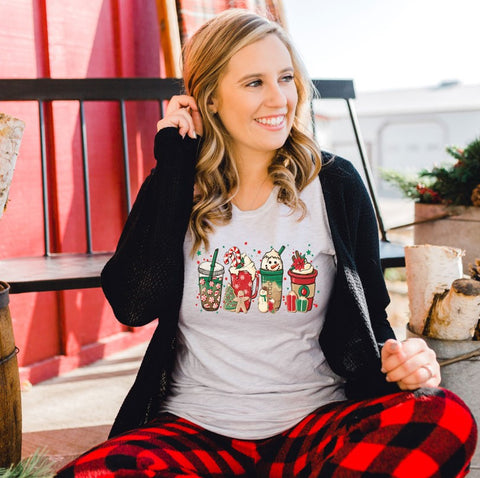 Christmas Coffee Cheer Tee