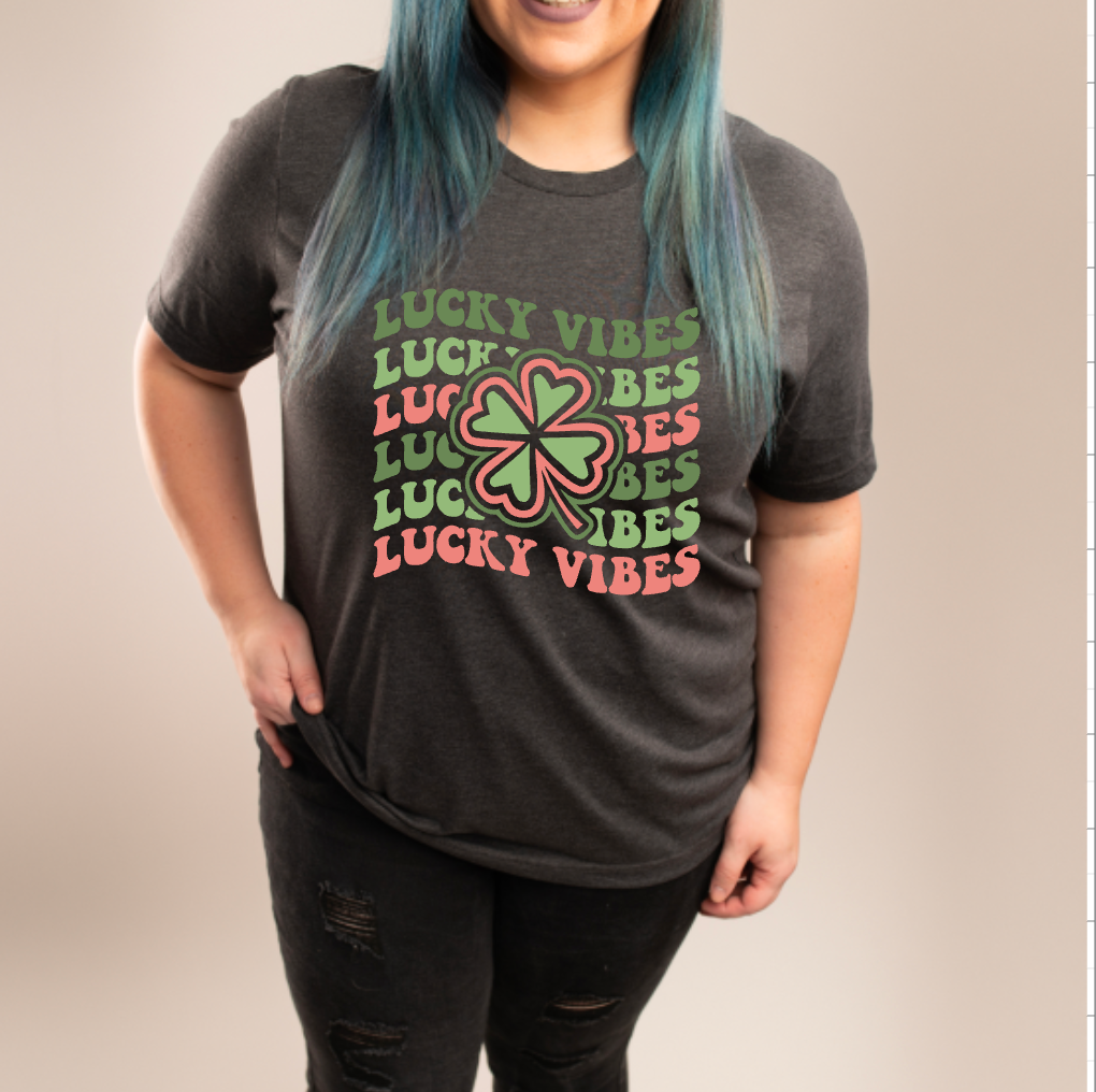 Retro Lucky Vibes Tee