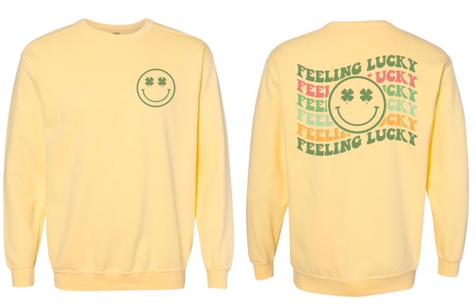 Retro Feeling Lucky Sweatshirt