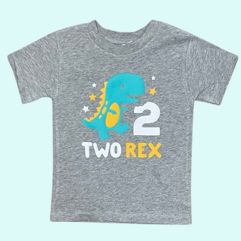 Two Rex Birthday Tee