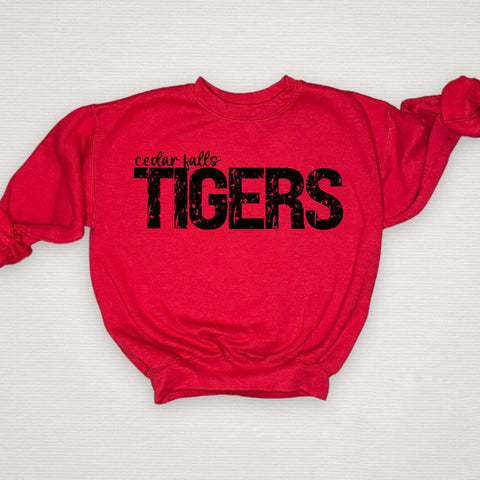 Cedar Falls Tigers Crewneck Sweatshirt