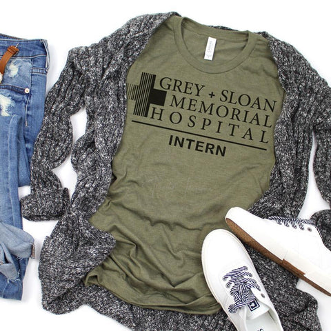 Grey + Sloan Memorial Hospital Tee