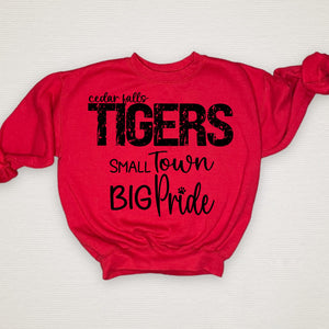 CF Tigers Small Town Big Pride Crewneck Sweatshirt