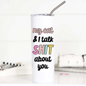 My Cat & I... Tall Travel Cup