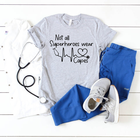 Not all Superheroes Wear Capes Tee
