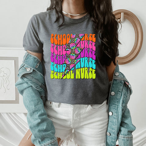 Retro School Nurse Tee