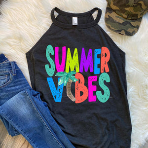 Summer Vibes Rocker Tank