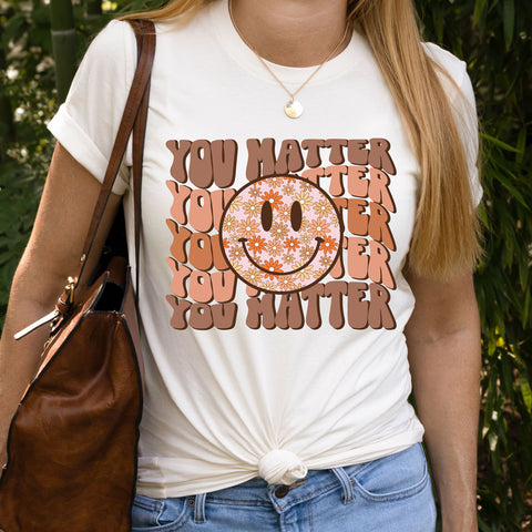 You Matter Stacked Tee
